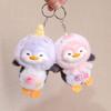 Cute Plush Toy Keychain Vinyl Penguin Pendant Creative Animal Stuffed Doll Cartoon Backpack Birthday Gifts