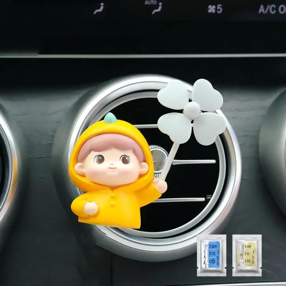 1 PCS Cute Penguin Car Air Freshener Creative Lion Perfume Diffuser Clip Cartoon Design Auto Vent Clips
