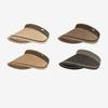 Straw Empty Top Hat Summer Outdoor Sunshade Sunscreen Hat Large Brim Sun Hat