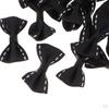 50 Pieces Bow Tie Embellishments Ribbon Bows for DIY Small Hair Ties Clips Christmas Cards