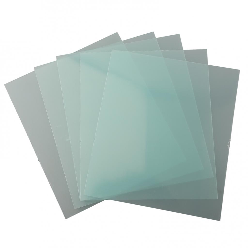 Antispatter Lens Pack of 5 Argon Arc Welding PC Protective Film for Helmets