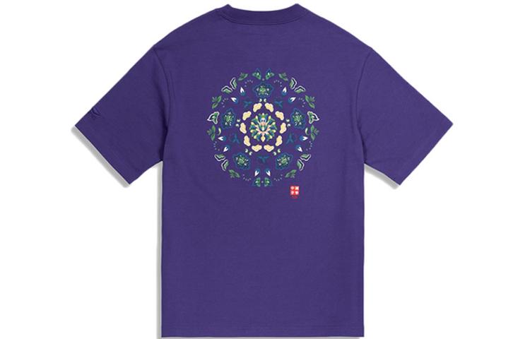 Li Ning Paris Fashion Week Collection T Shirts Unisex Crew Neck Moderate Straight Fit AHSQ563-2 XXL