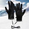 Luvas Aquecidas Impermeáveis Homem Mulher Aquecedores de Mão Recarregáveis Tela Sensível ao Toque Luvas Elétricas Aquecidas para Esqui Caminhadas Ciclismo Condução
