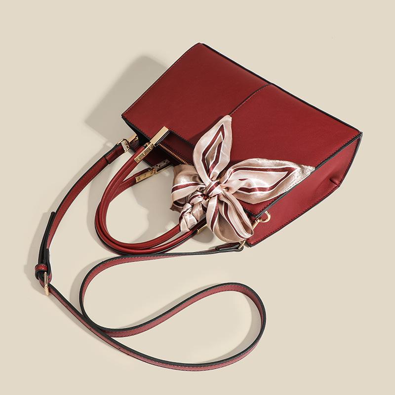 Bag Women Simple Women's Bag Crossbody Silk Scarf Mother Bag Gift Lady Carrying Wedding Bridal Bag Handbag