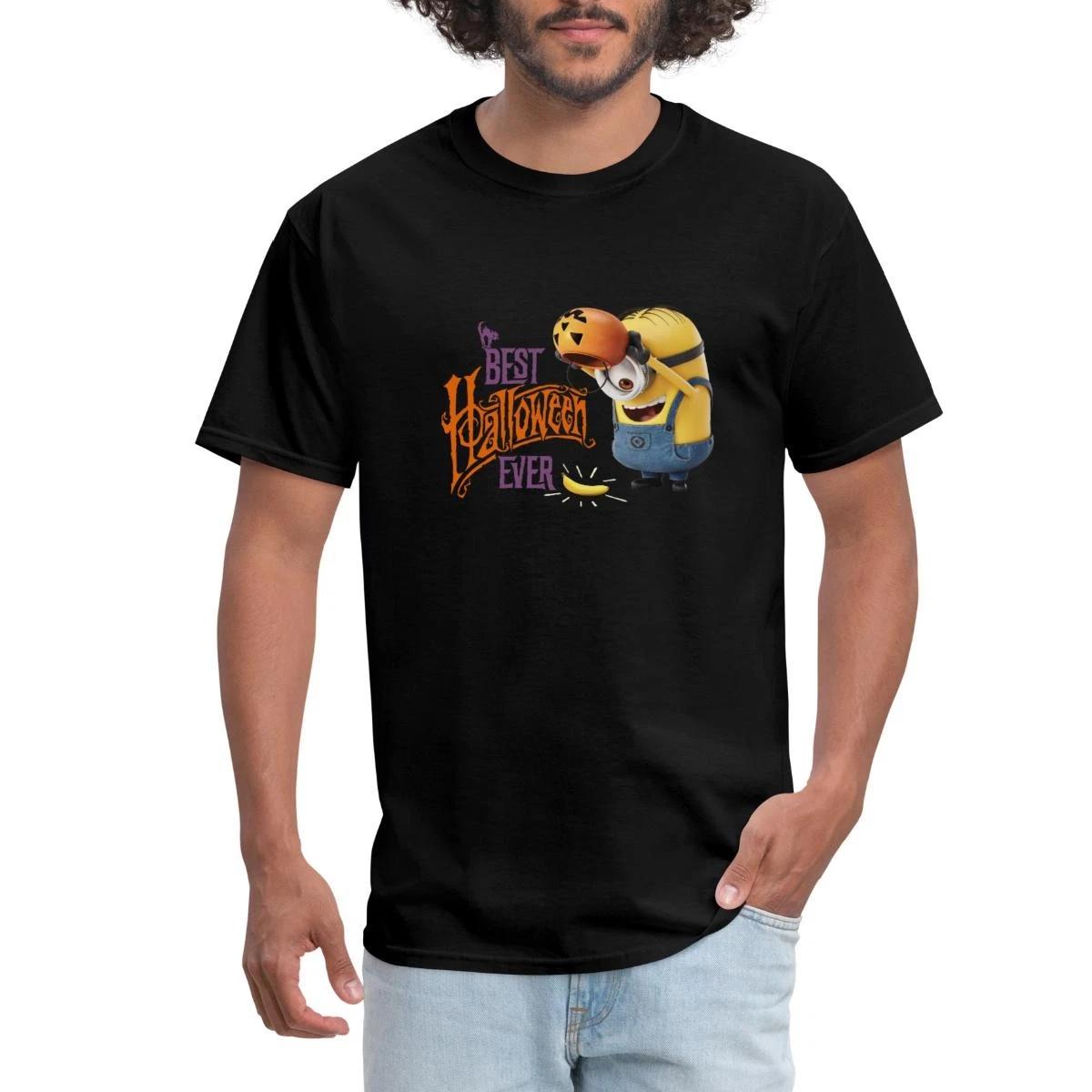 Minions Merch Dave Best Halloween Ever Licensed Men s T-Shirt XXL