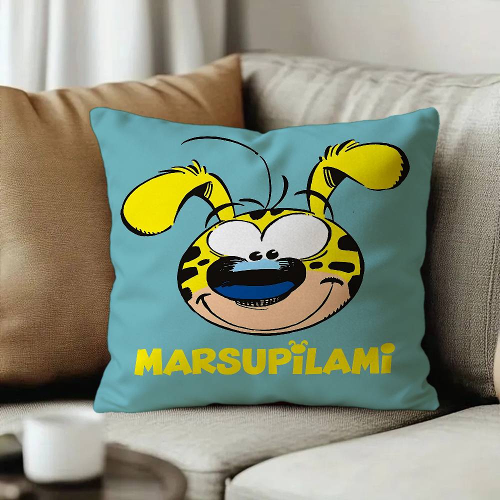 M-Marsupilami Pillowcase toon Gift Cushion Cover Bedroom Home Sofa Chair Seat Decor pillow case