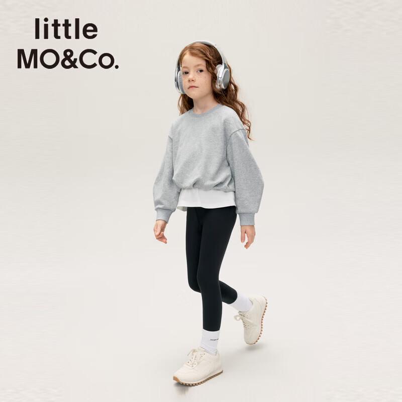 little MO&Co. Girls' Long-Sleeve Sweatshirt and Leggings Set