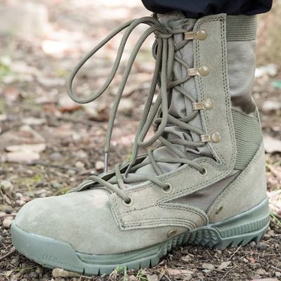 Fashion Lightweight Tactical Combat Boots Field Military Training High Top Breathable Casual Work Army Shoe Mountaineering Hiking Boots