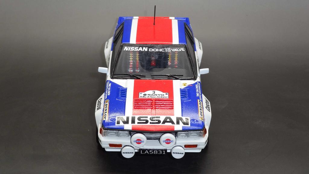 Aoshima Bunka Kyozai 1/24 BEEMAX Series No. 7 Nissan 240RS 1983 New Zealand Rally Specification Plastic Model