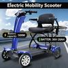 2026 EU-Lager 4-Rad Doppelmotor Elektrisch Automatisches Falten Mobilität Elektrischer Faltbarer Rollstuhl Roller