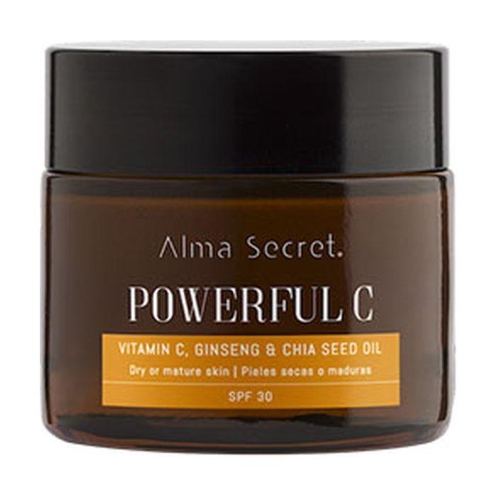 ALMA SECRET - Crème Puissante À La Vitamine C, Au Ginseng Et Au Chia SPF30 50 Ml De Crème