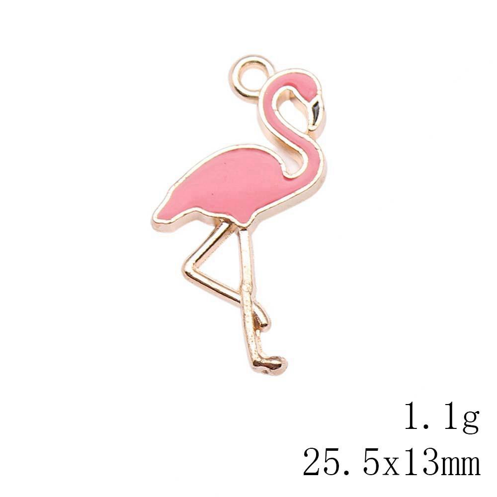 Valentine's Day Charms For Bracelet Flamingo Mermaid Enamel Charms Pendant Home Garden Pendants For Bracelets