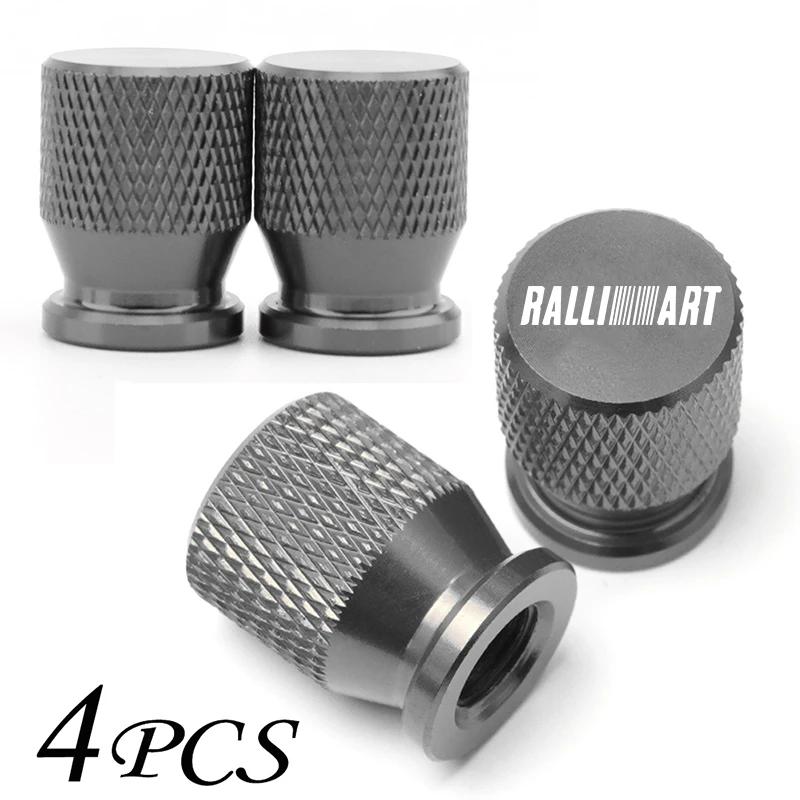 Voor Mitsubishi Ralliart 2010 2022 Lancer Ralli Art 9 10 Asx Auto Accessoires Wiel Band Ventiel Waterdichte Doppen Bandenventiel Stam Covers