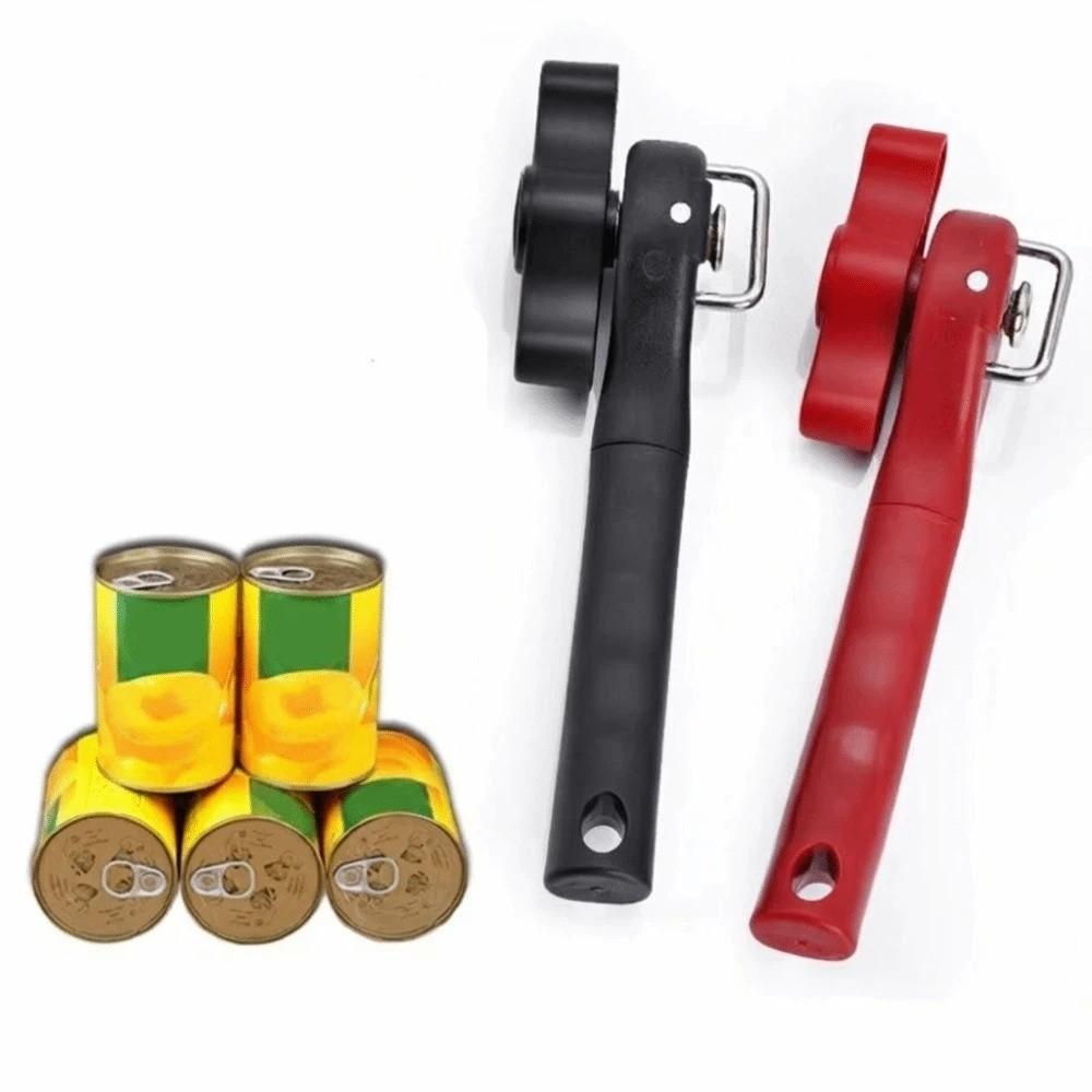 Stainless Steel Can Opener Effortless Lid Remover Portable Manual Jar Opener  Home