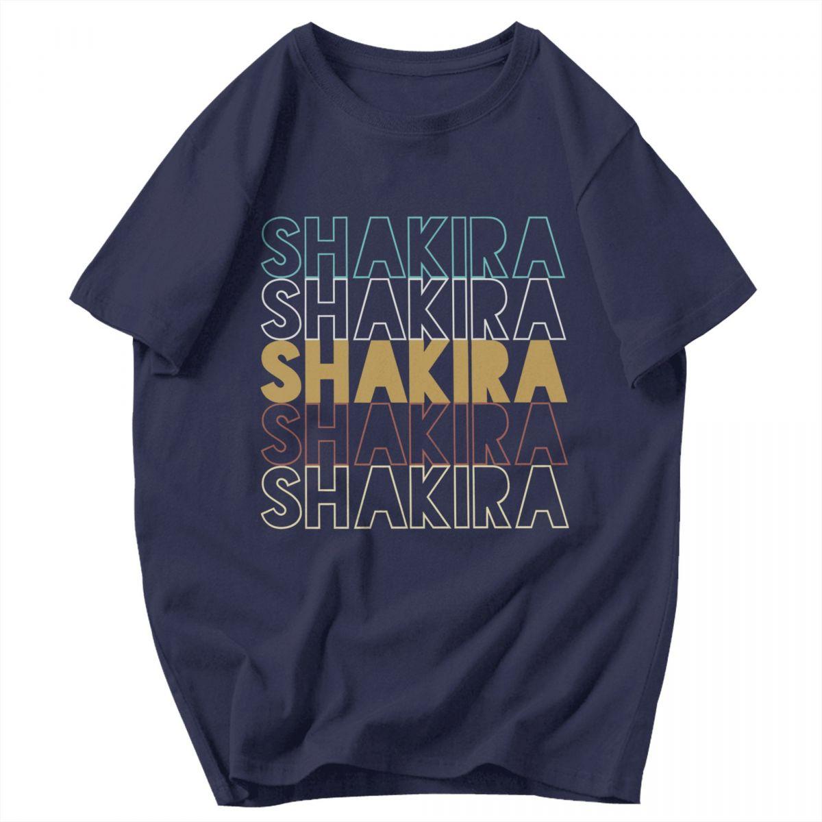 

Men T Shirt Shakira Fans Gifts Awesome Unique Y2K Graphic Customized Unisex Tops T Shirts 4XL