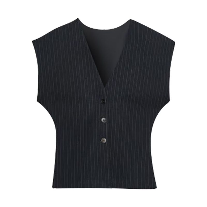 Zbzr Spring New Women clothes Western Style Fashion Thin Stripe Vest Casual Trousers 4749768 4391511