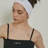 INJIACTIVE Logo Headband White