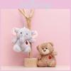 Rabbit Elephant Ladybird Bear Husky Plush Toy Keychain Stuffed Animal Dolls