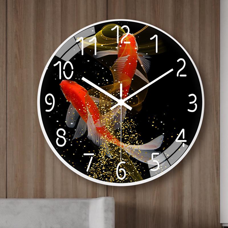 8" (20cm) Nordic Light Luxury Silent Wall Clock for Living Room or Bedroom