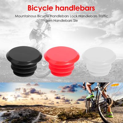 2pcs Plastic Mountain Road Bike Grip Covers Bicycle Handlebar Plug Cycling Parts