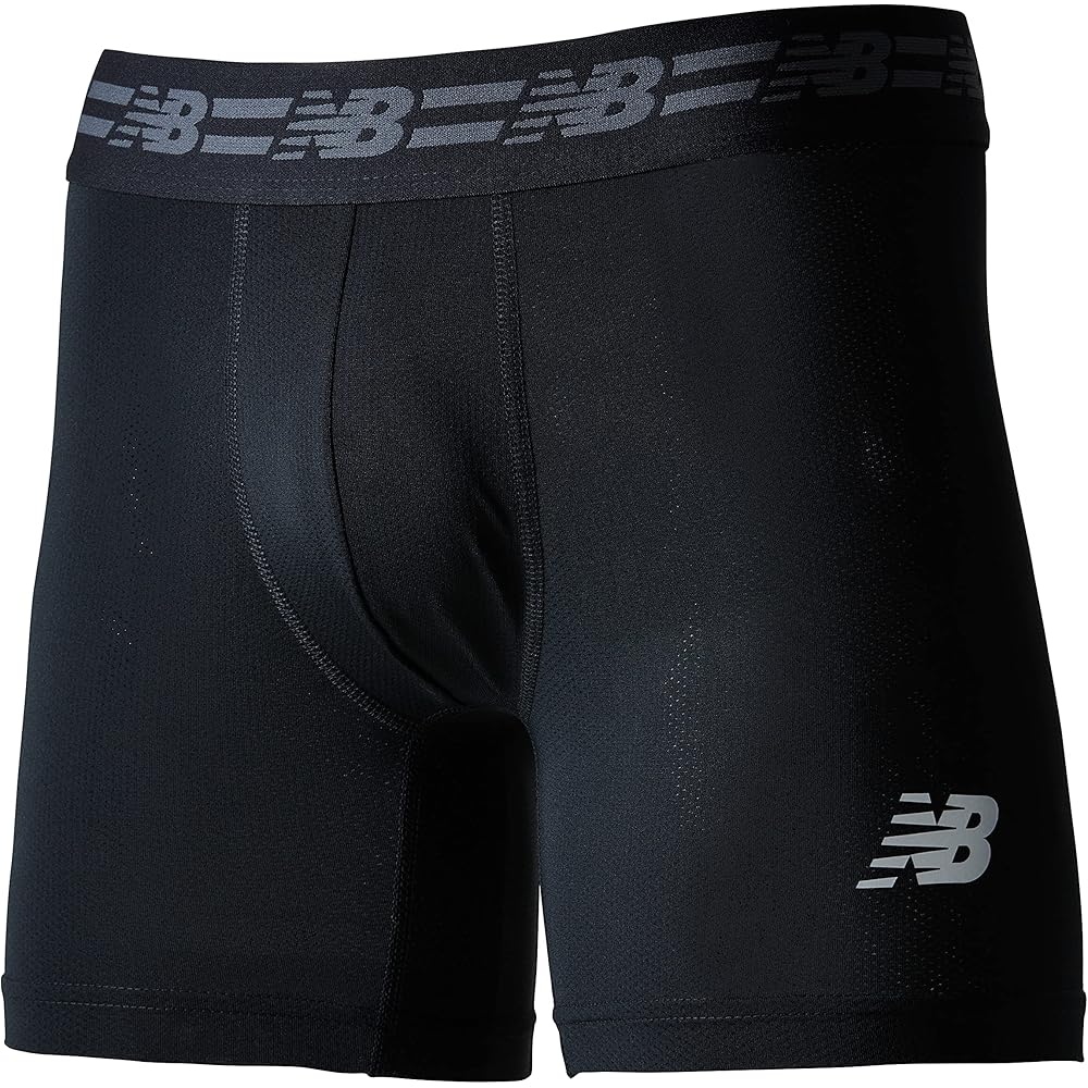 New Balance Boxer Briefs Mesh 5 Inch Front Closure Quick Dry 3 Pack