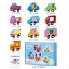 10 Acrylic Building Blocks – Construction Toy for Preschool, Kindergarten, Parent-Child Play,