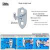 Wall-Mounted Pegboard Hook Display Rack