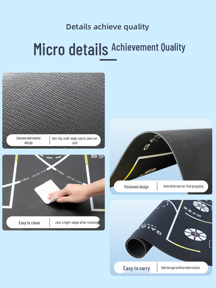 Anti-slip Outdoor Basketball Dribbling & Footwork Training Mat