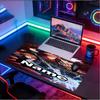 Personalizowana podkładka pod mysz z motywem Jujutsu Kaisen z imieniem, Mata na biurko do laptopa PC, Dekoracyjna mata na biurko do domu, Podkładka pod klawiaturę, Prezent