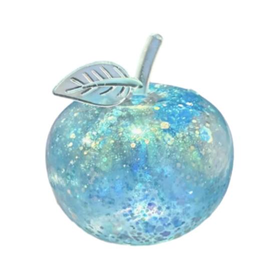 Stress Relief Sensory Toy Fruit Squeeze Toy, Christmas Shaped Soft Slow Rise Fidget Novelty Holiday Gift Box Cute for Adults Kids Anxiety Ball