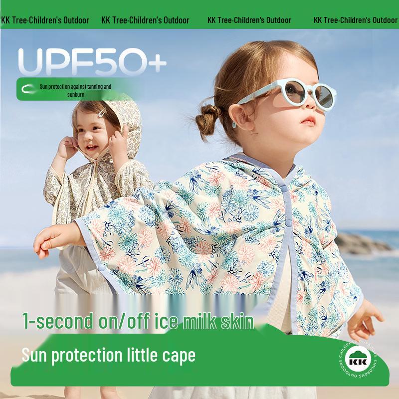 Kocotree Ice Milk Skin Kids Quick-Wear Cape