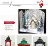 Korean Snowfall Music Lantern - Christmas Gift & Ornament for Living Room or Display