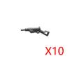 Military Building Blocks Accessories Soldier Figures Weapons Box Rifle Submachine Gun AKM Shield Mini Brick Toy K003 Gift