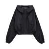 Kaslead New Arrival Women's Clothing Fashion Style Minimalist Easiest for Match Loose Hooded Jacket Jacket Outwear