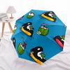1pc Whale Paradise Automatic Open/Close Umbrella Compact Folding Umbrella, All-Season Portable Umbrella for Women/Men F1124131