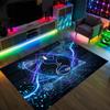 Tottenham Hotspur Design Crystal Velvet Carpet Cozy Non?Slip Printed Rug For Bedroom Living Room Entrance