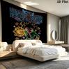 Hunter X Hunter Wall Tapestry Aesthetic Wall Hanging Printed Fabric Blanket Decorative Tapestries For Bedroom Living Room Home Decor