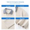 MEDE Men's Plaid Splicing Collared Sweatshirt & Sweatpants Set