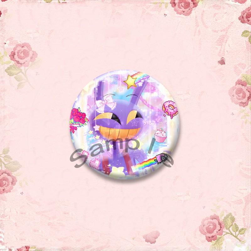 Anime Role Jax Gangle Ragatha Round Brooch Cartoon Figure Lapel Badges Custom Soft Button Pin Bag Jewelry Accessories XMAS Gifts