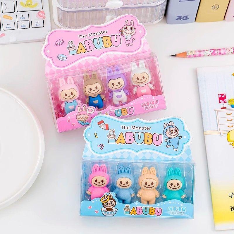Cute Eraser Box for Primary School Students 3D Stereoscopic Eraser Children's Stationery Gift