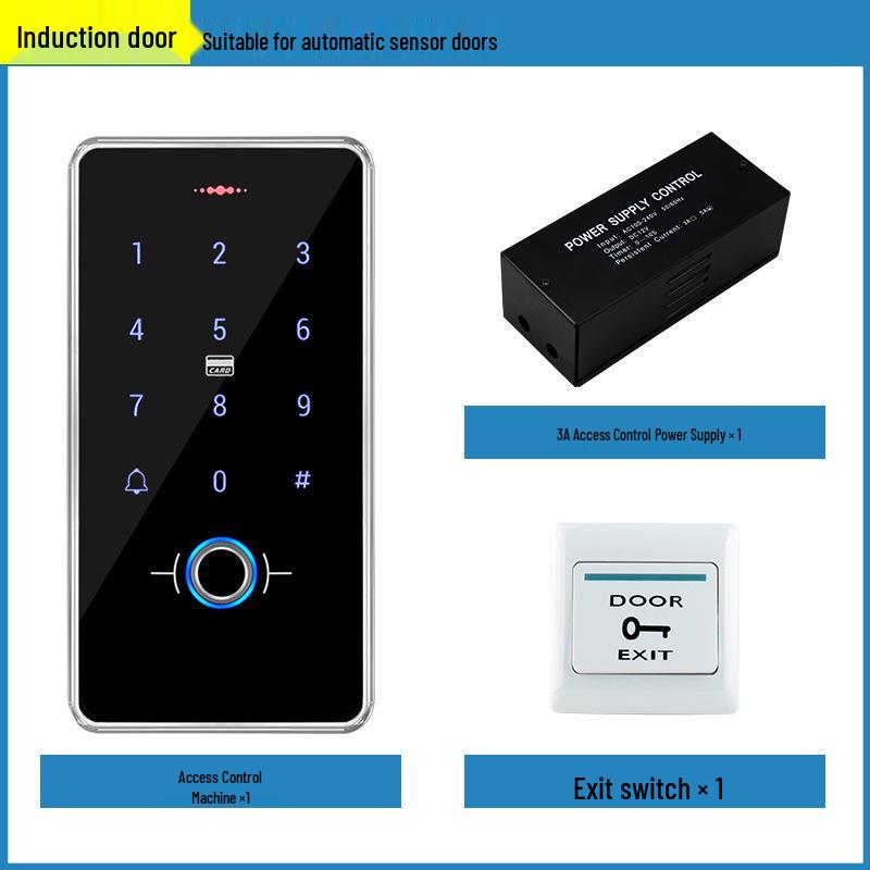 All-in-One Waterproof Fingerprint Access Control System with Password and Card Swipe