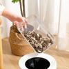 Plastic Nut Snack Box Double Layer Snacks Dry Fruit Box Fruit Draining Basket  Desktop Use