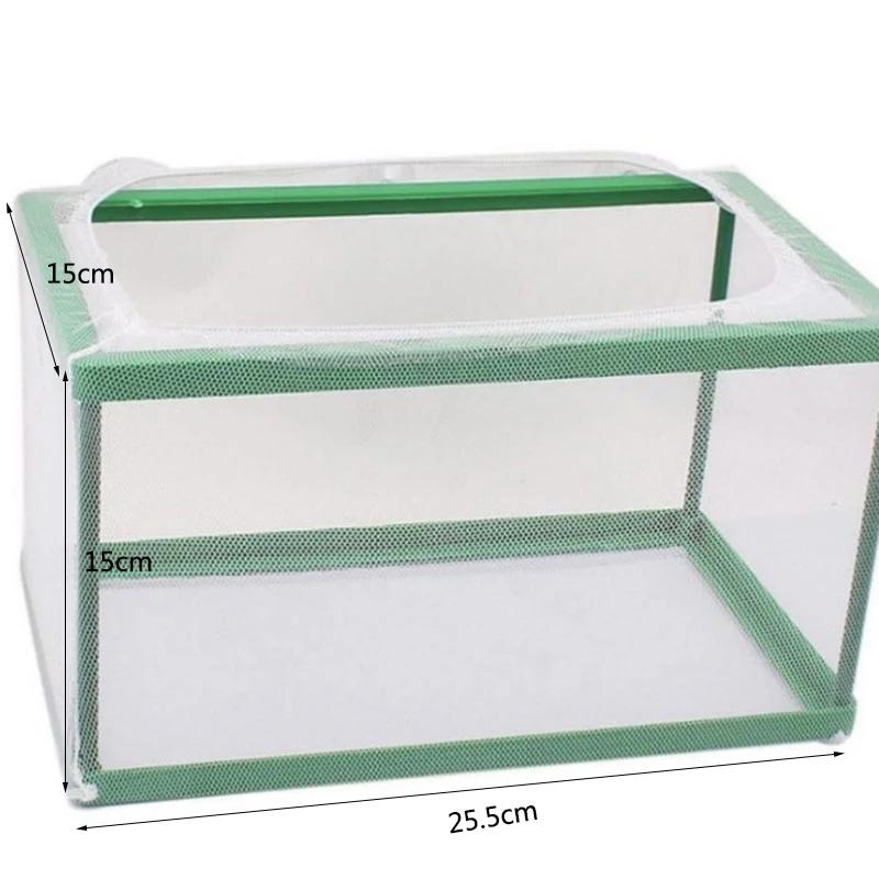 Plastic Aquarium Fish Breeding Isolation Box Fish Tank Aquarium Breeder Hatching Incubator Fish Tanks Isolator Accessories New