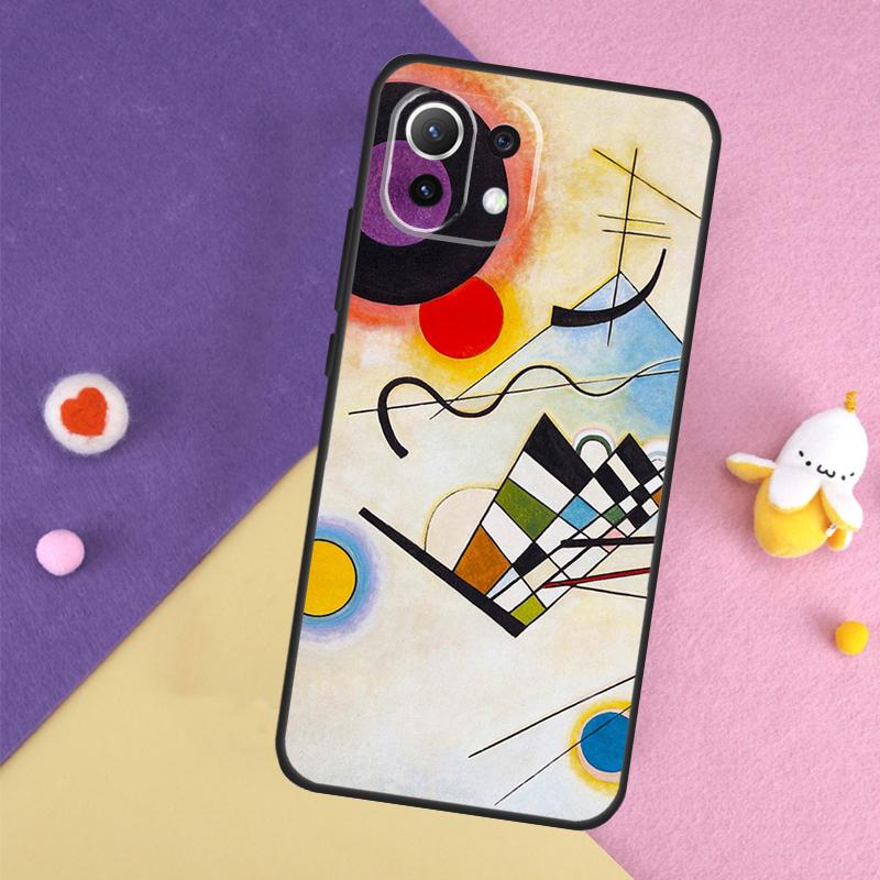 Wassily Kandinsky Abstract Artistic Case For Xiaomi 15 13 14 Ultra 14T 11T 12T 13T Pro POCO X7 Pro X3 X5 X6 F5 F6 M6 Pro Cover