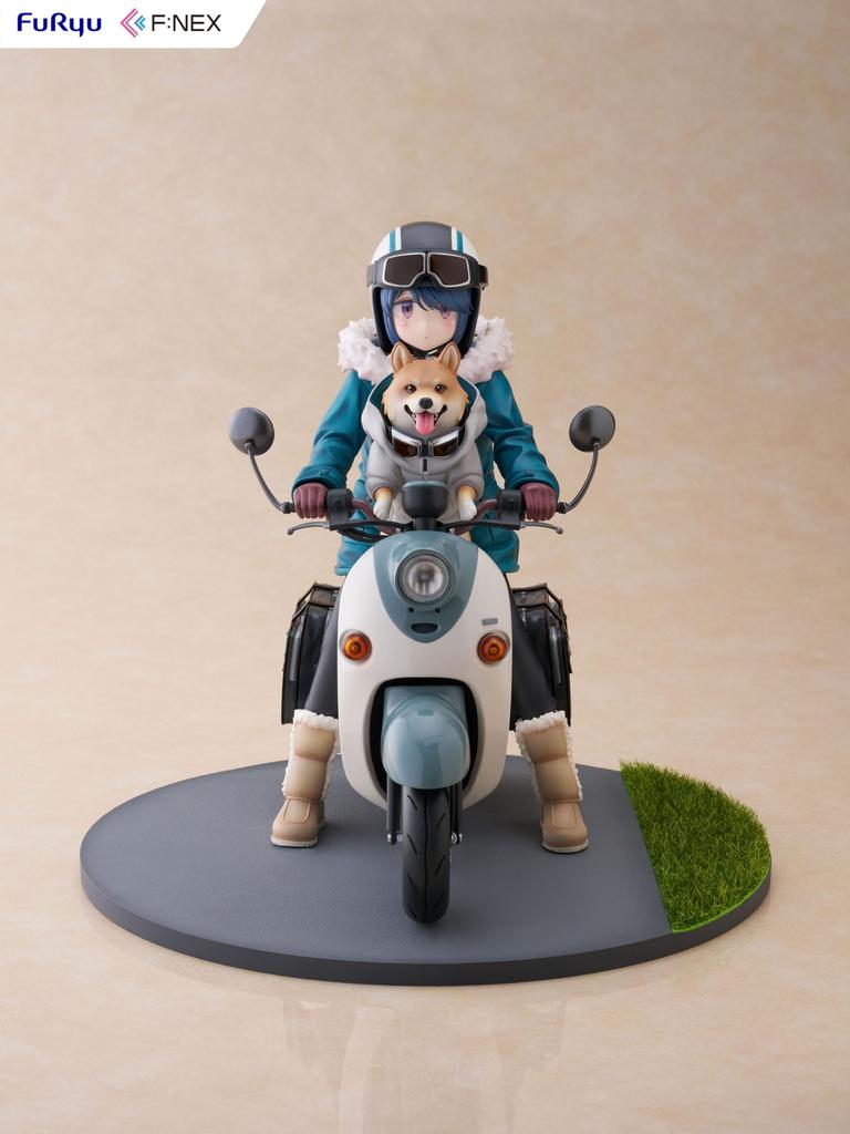 Furyu F:NEX Yurucamp Shima Rin 17 scale PVC painted finished figure