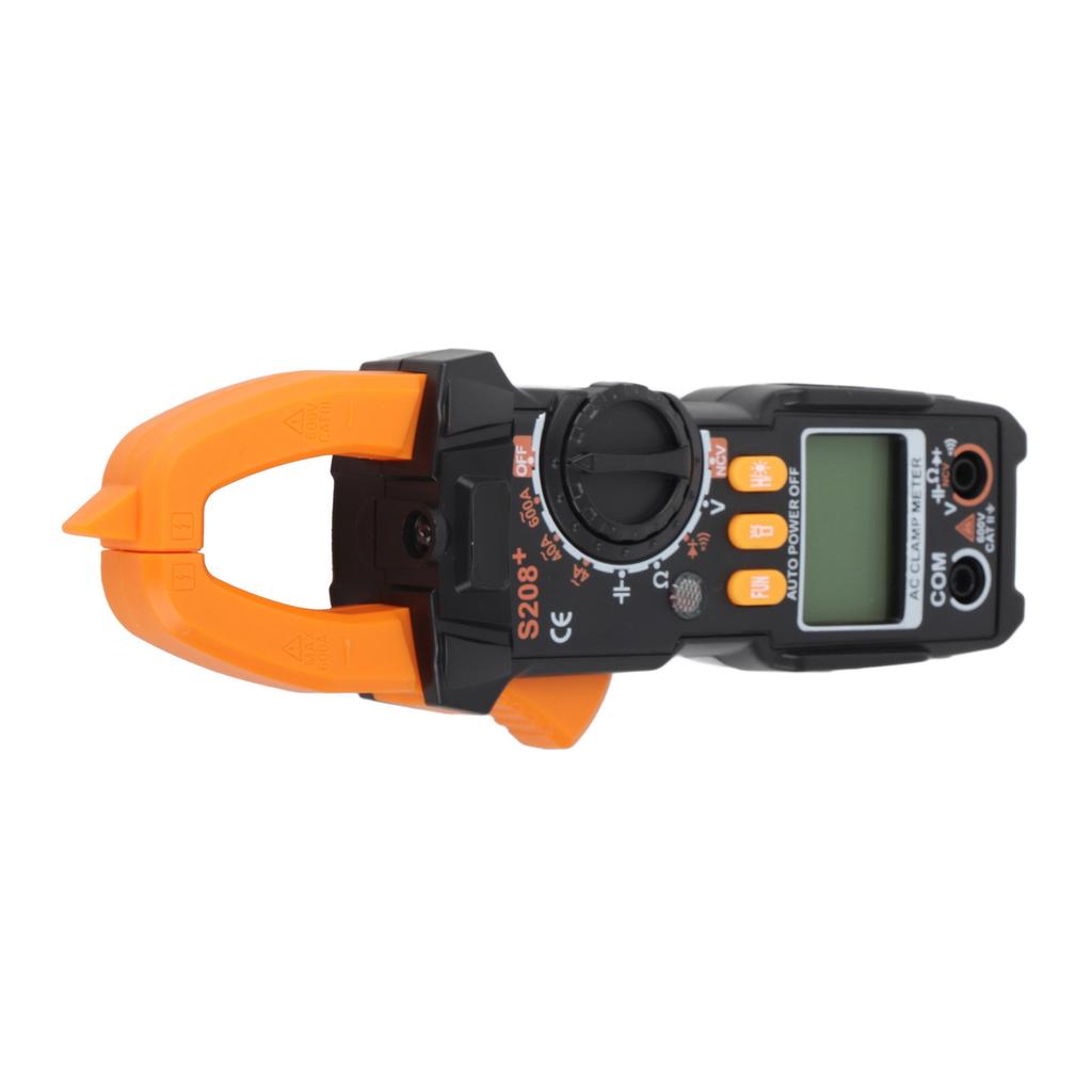 Digital Clamp Multimeter High Accuracy 2‑600A AC DC Amp Voltage Capacitance Meter Tester