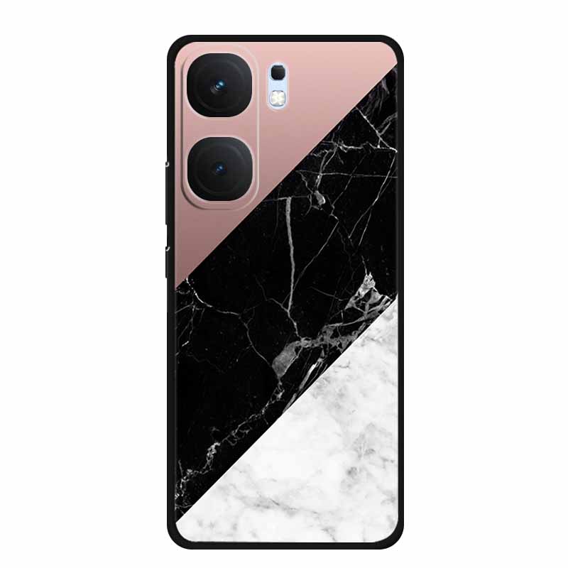 

Чехол для vivo iQOO Neo9 Neo 9, мягкая задняя крышка из ТПУ-силикона, модный, разноцветный, с рисунком мрамора, Coque Capa для vivo iQOO Neo9 Pro -vivo iQOO Neo9 Pro
