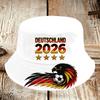 Men's Bucket Hat with Curved Brim Breathable Lightweight Sun Protection Hat Adjustable Fit Outdoor Cap for Casual Use