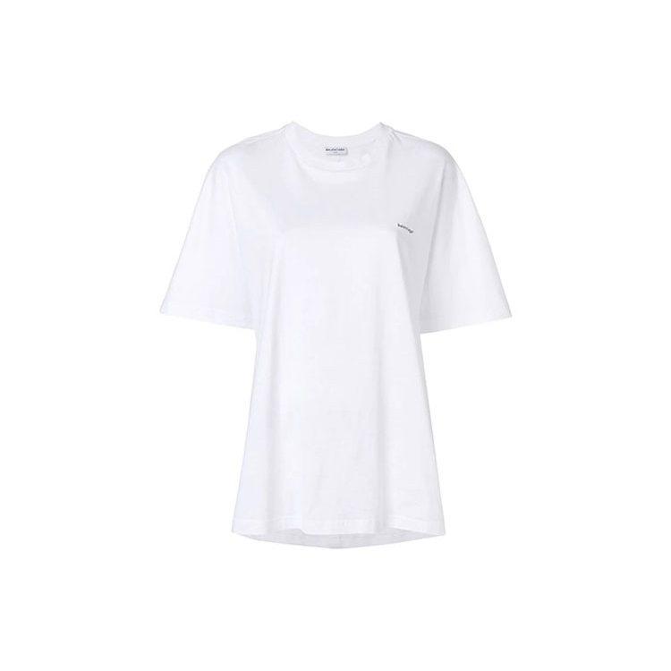 Balenciaga Regular T Shirt Women's White 482204TYK289000