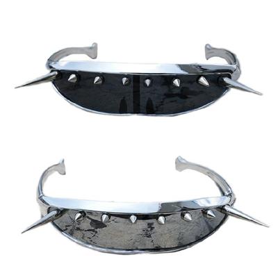 Punk Rock Sunglasses Metal Studded Design Polycarbonate Frame Costume Eyewear For Motorcycle Party Hiking Adventure